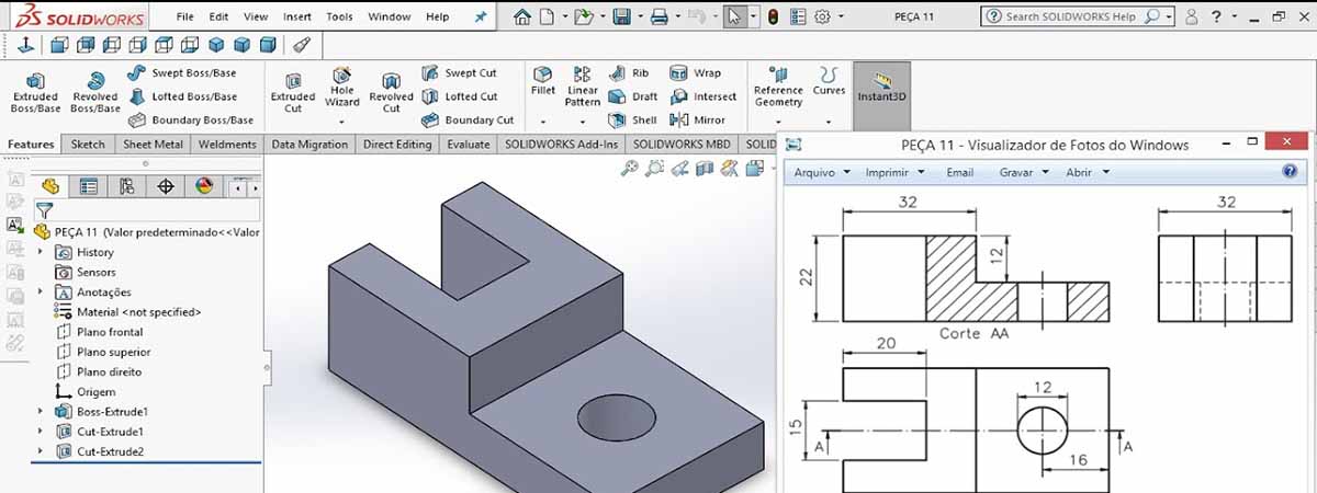 Solidworks CAD software