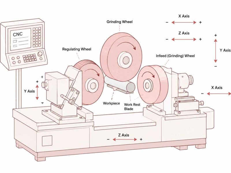 Centerless Grinding: How It Works, Types, Advantages & Applications