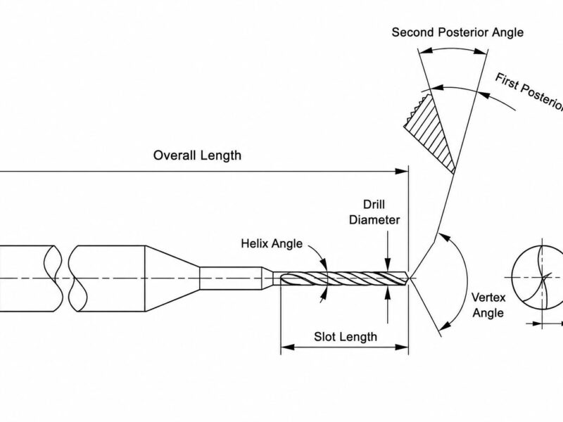 Drill Point Angle: Materials, Selection & Drilling Performance
