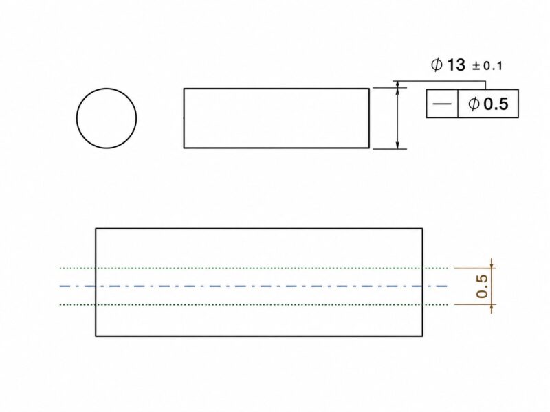 Straightness GD&T Symbols and Tolerance Guide for CNC Machining