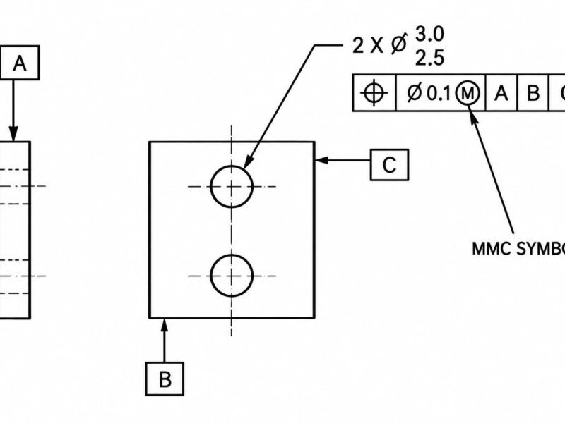 Maximum Material Condition (MMC): GD&T & Bonus Tolerance
